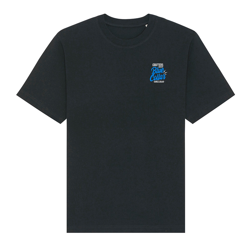 Blue Collar Honest Dollar - Black Tee