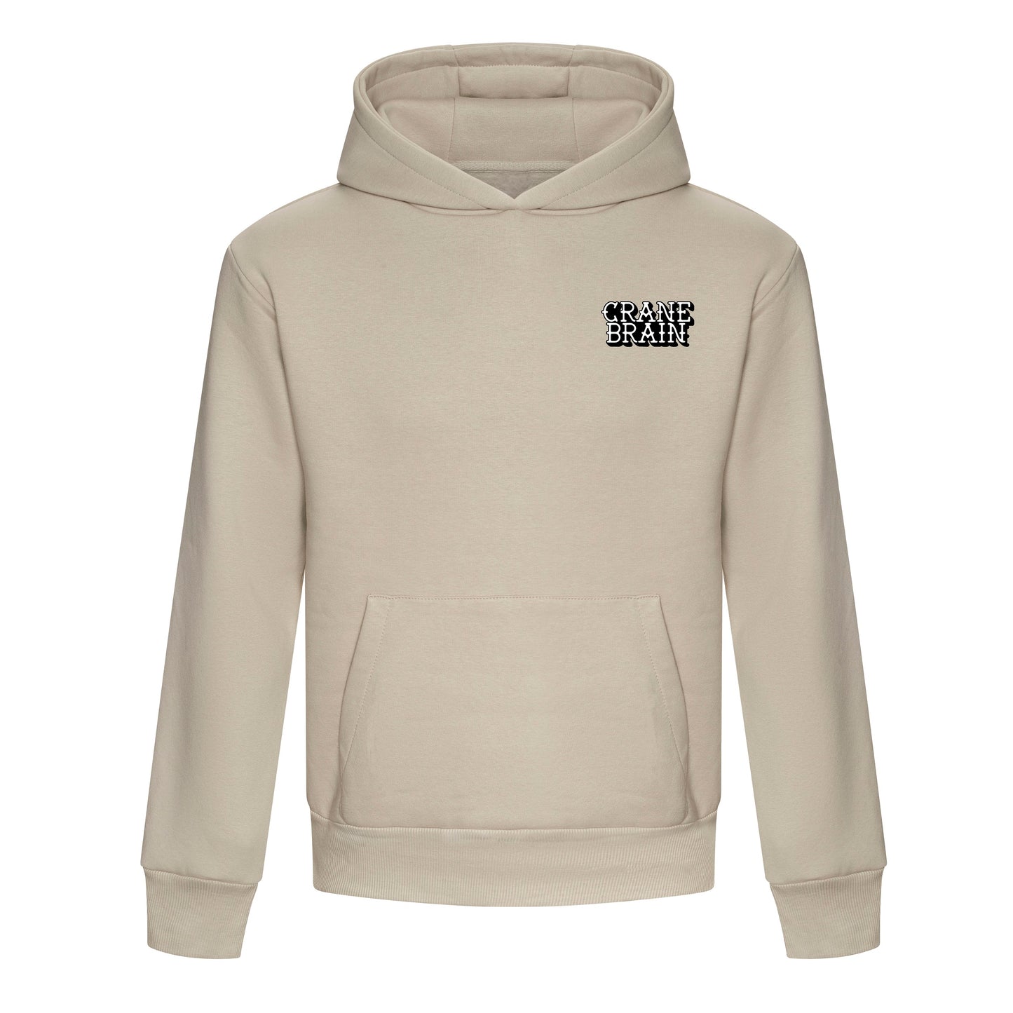 Cranebrain Heavyweight Hoodie - Natural