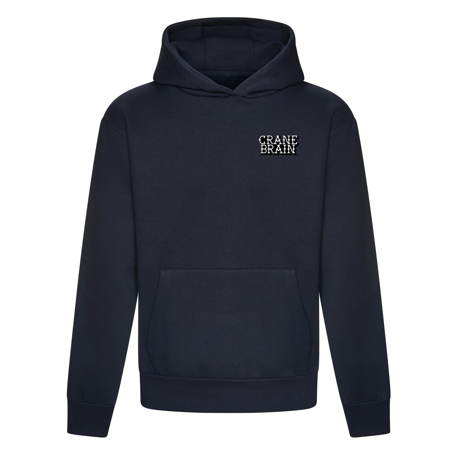 Cranebrain Heavyweight Hoodie - Navy