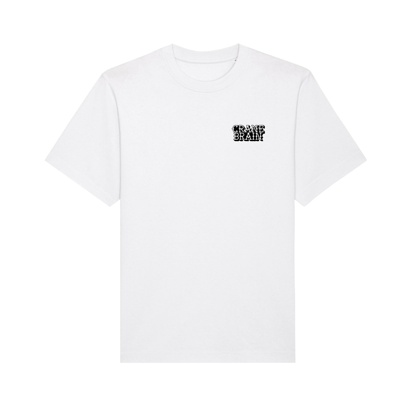 Cranebrain Heavyweight Tee - White