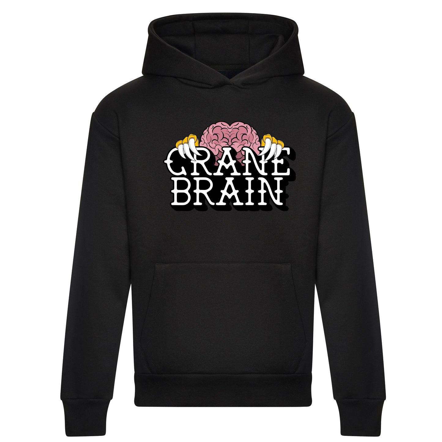 Cranebrain Claw Hoodie - Black