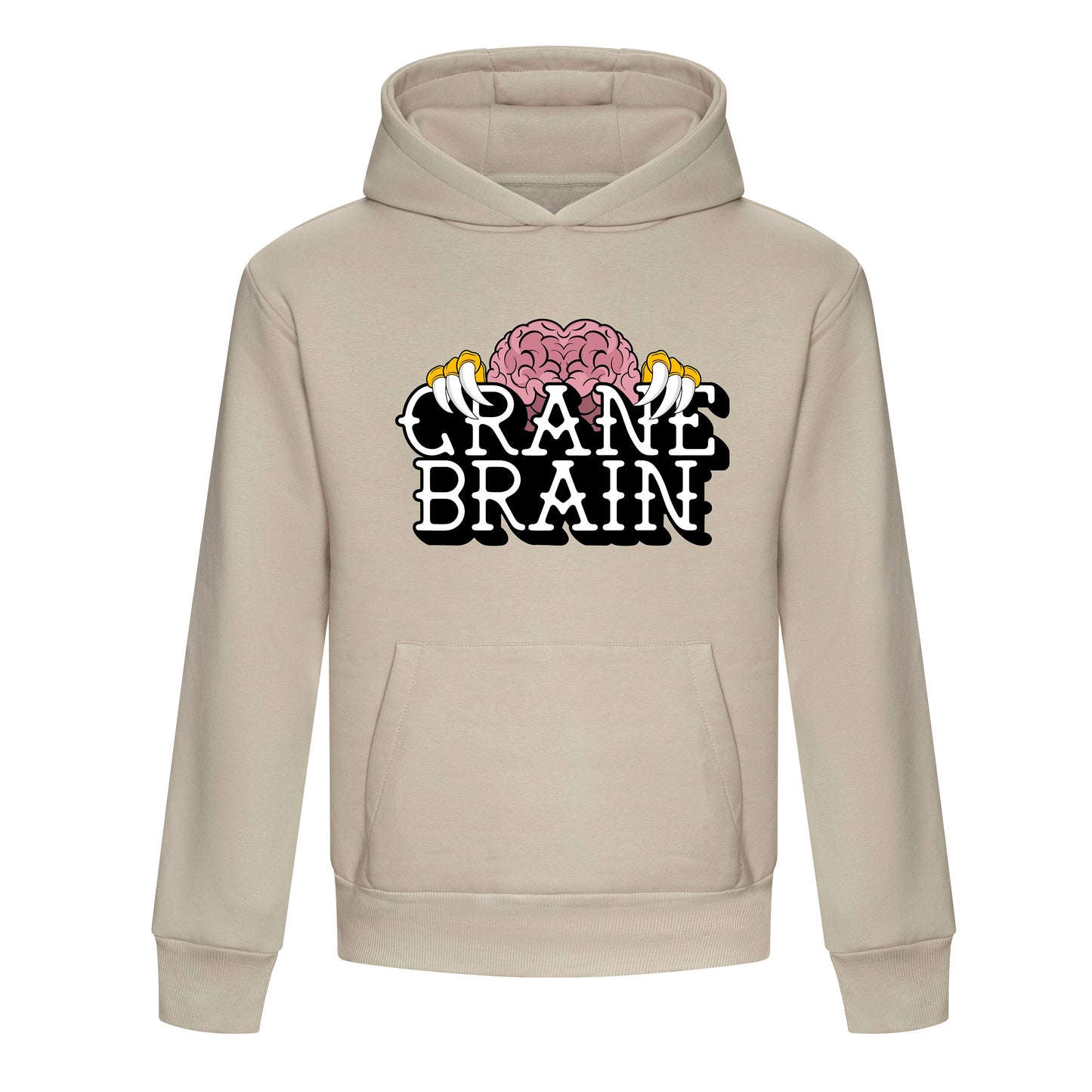 Cranebrain Claw Hoodie - Natural