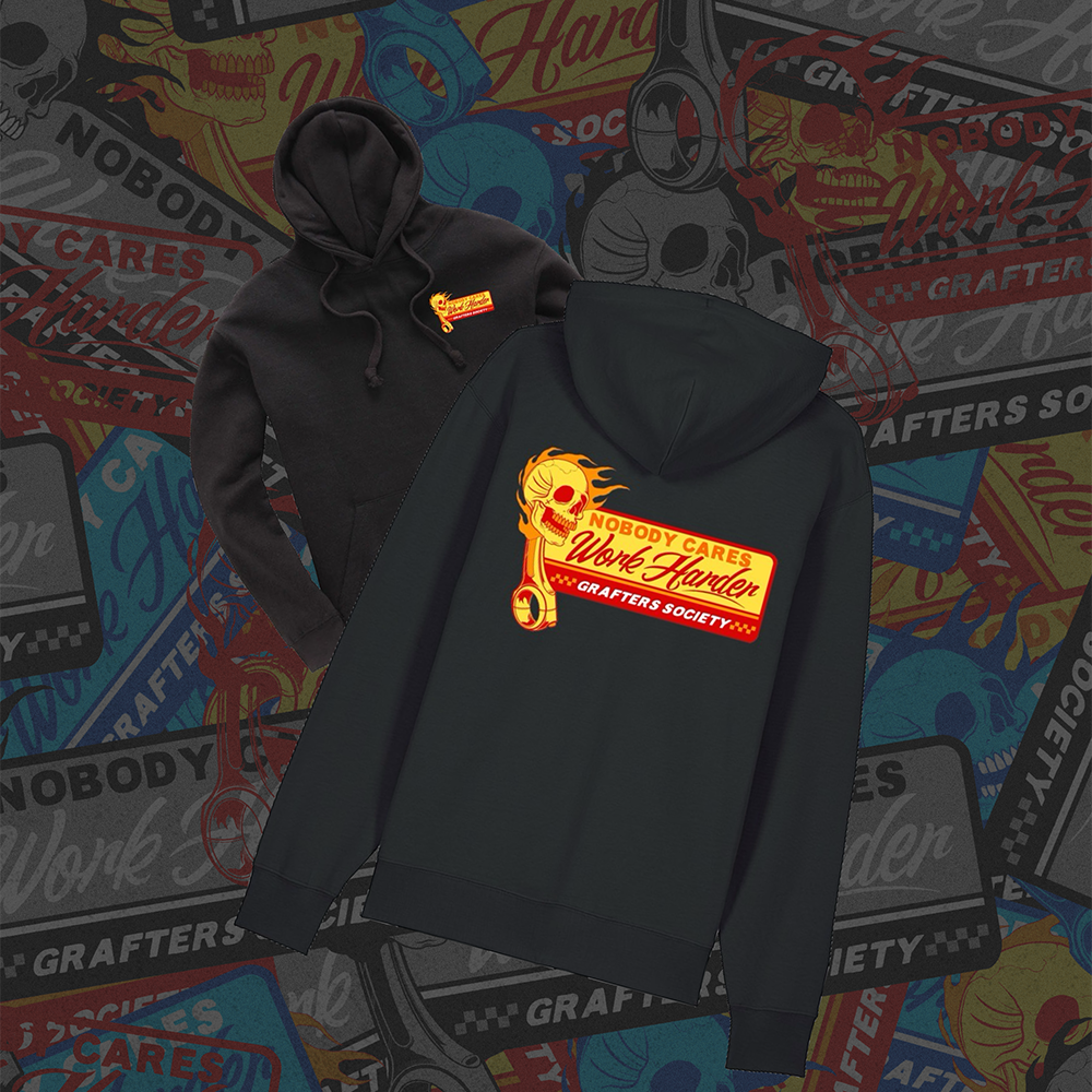 Nobody Cares - Black Hoodie