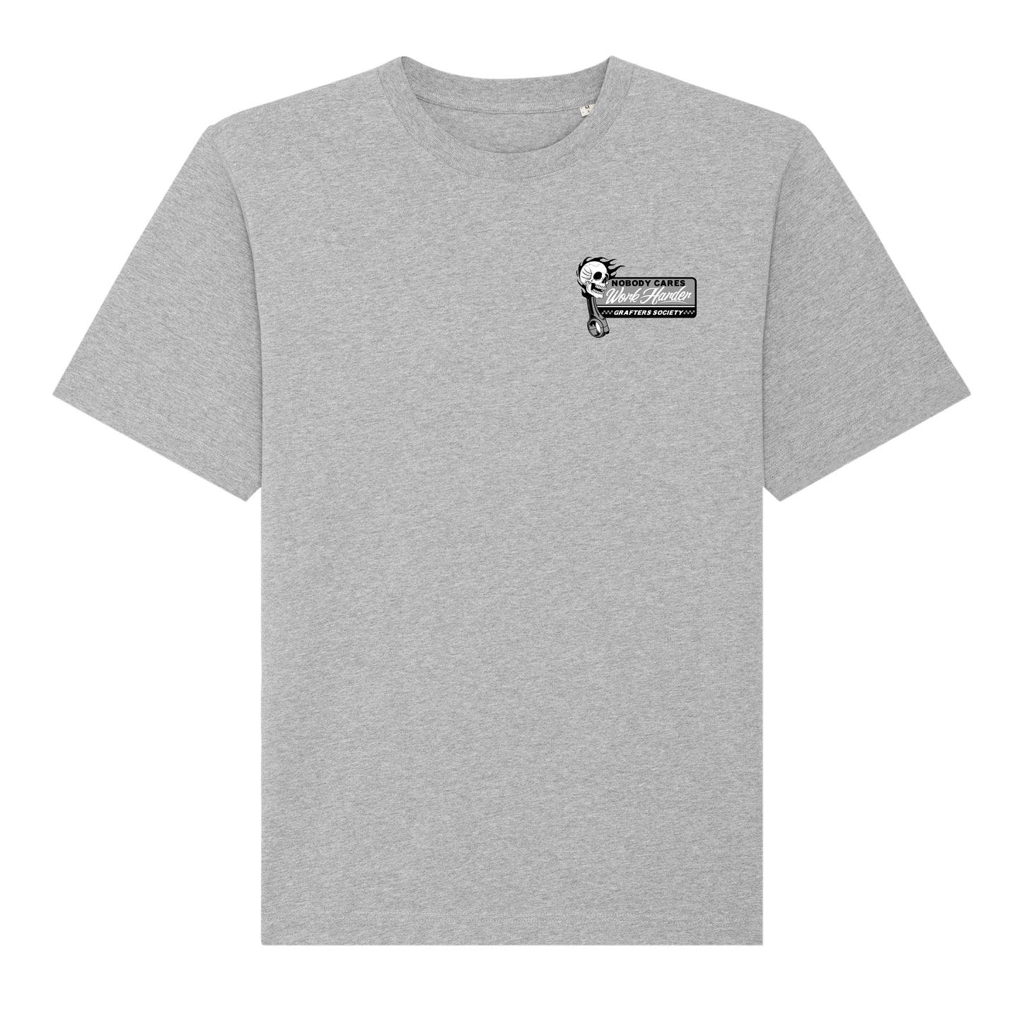 Nobody Cares - Grey Tee