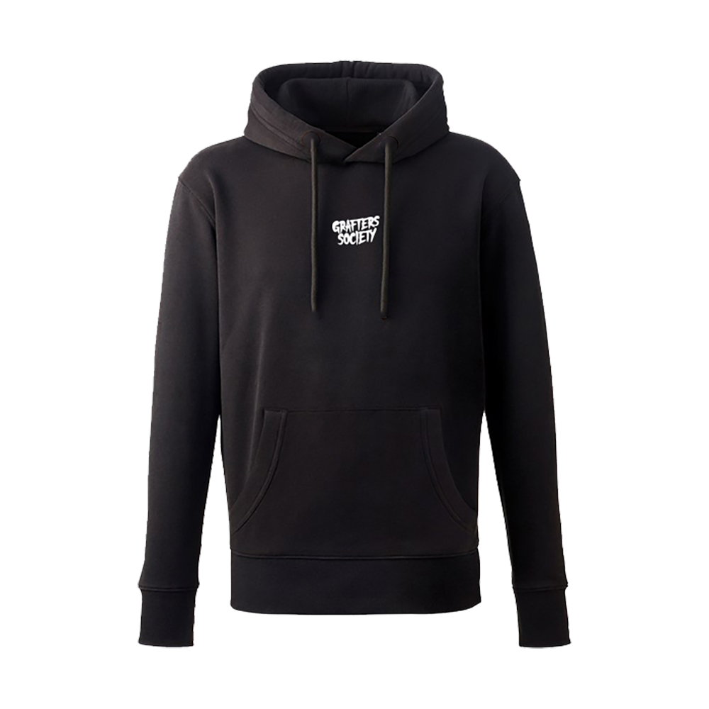 Pronouns Harder You Work - Black Hoodie
