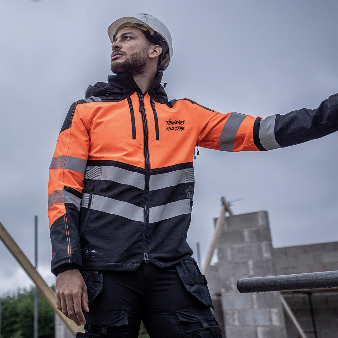 T&T Hi-Vis Pro Waterproof Shell Jacket
