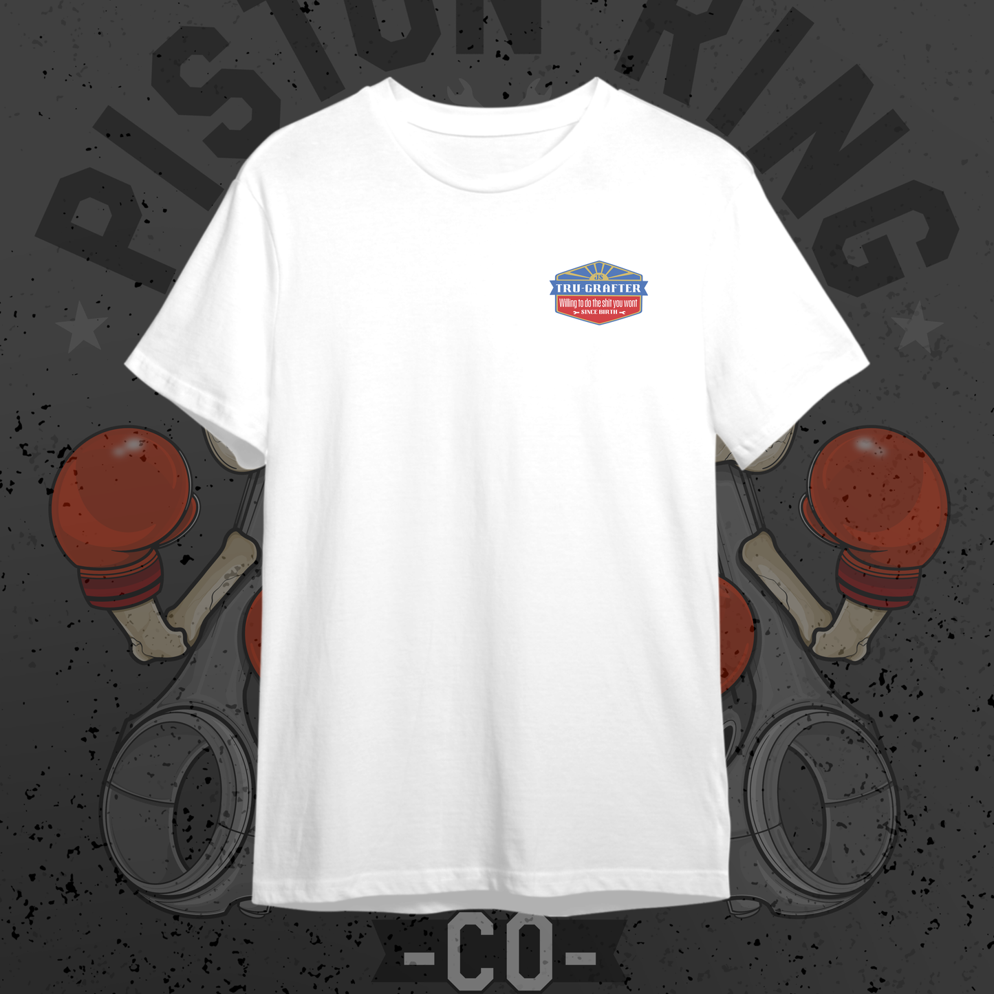 Tru Grafter - White Tee