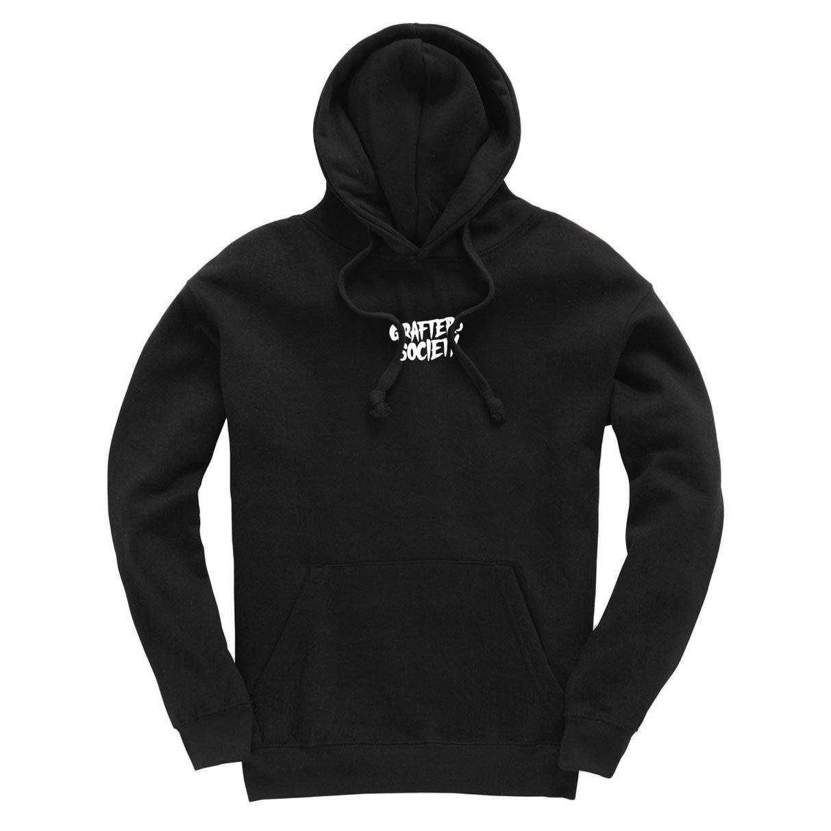 Grafters Society Harder You Work Black Hoodie