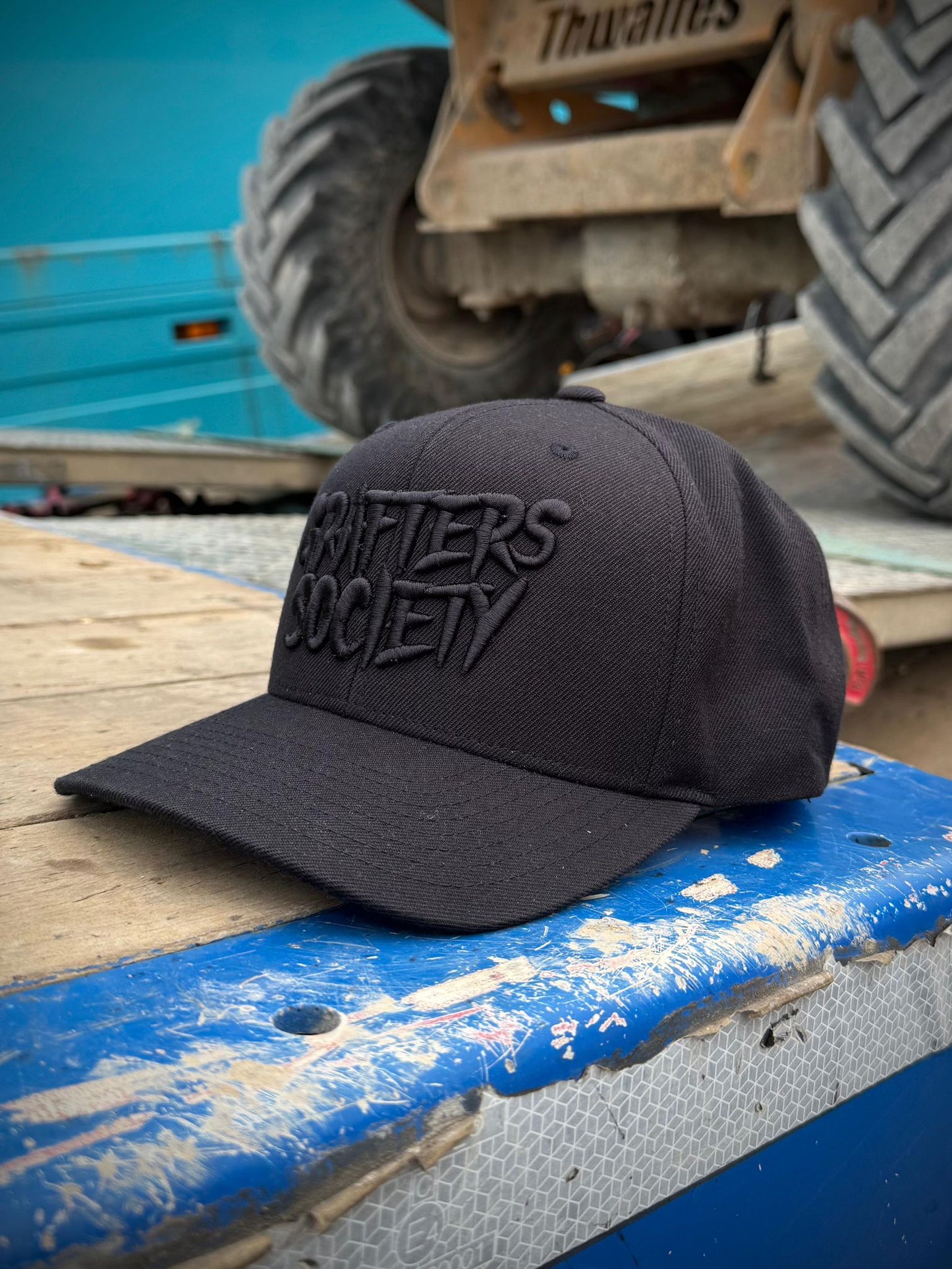 Grafters Society Black on Black Snapback