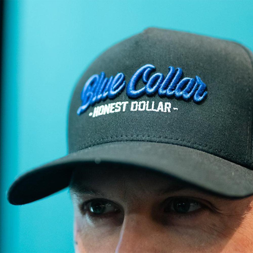Blue Collar Honest Dollar Snapback - Black