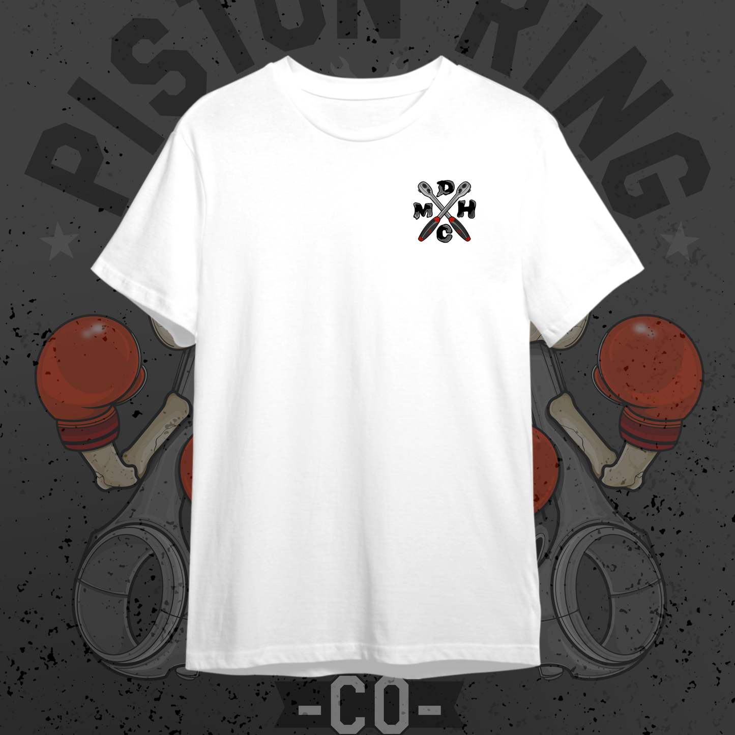 2025 Dirty Hands Clean Money - White Tee