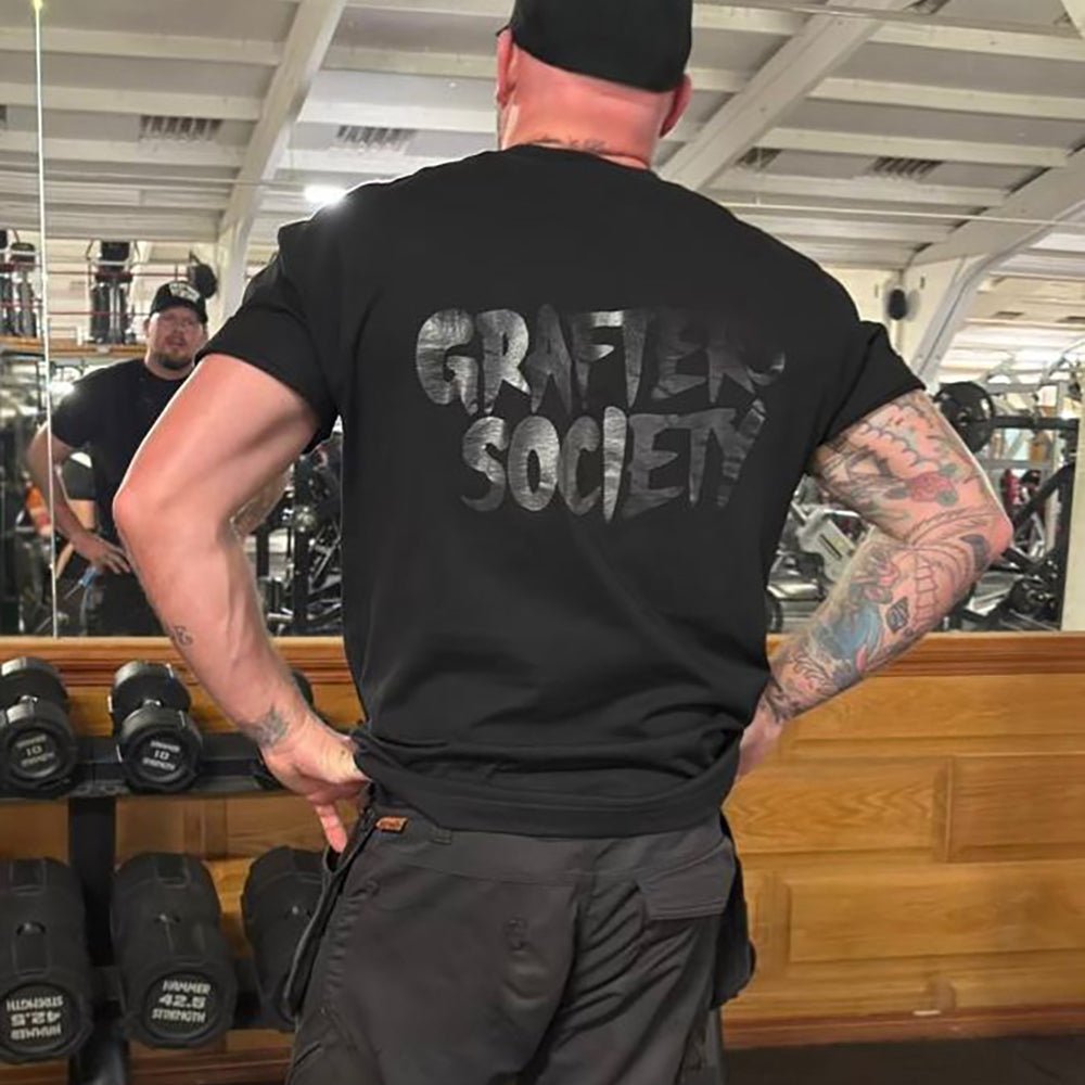 Grafters Society Black Edition Tee