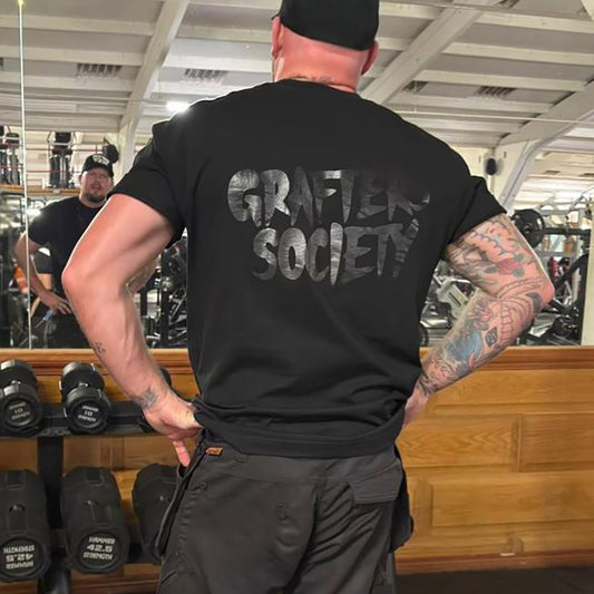 Grafters Society Black Edition Tee