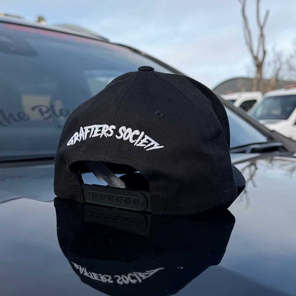 Blue Collar Honest Dollar Snapback - Black