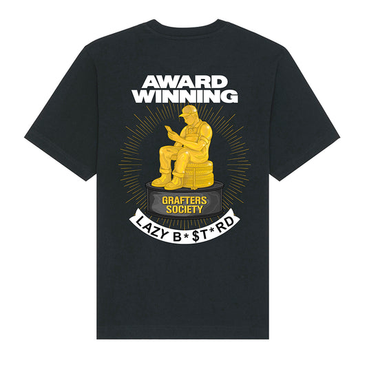 Lazy B*$T*rd - Black Tee