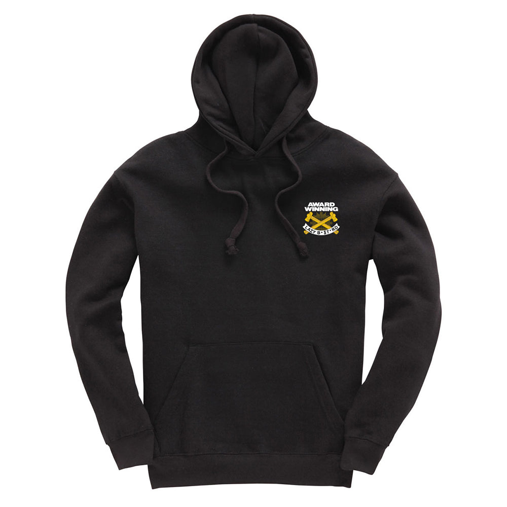 Lazy B*$TARD Black Hoodie