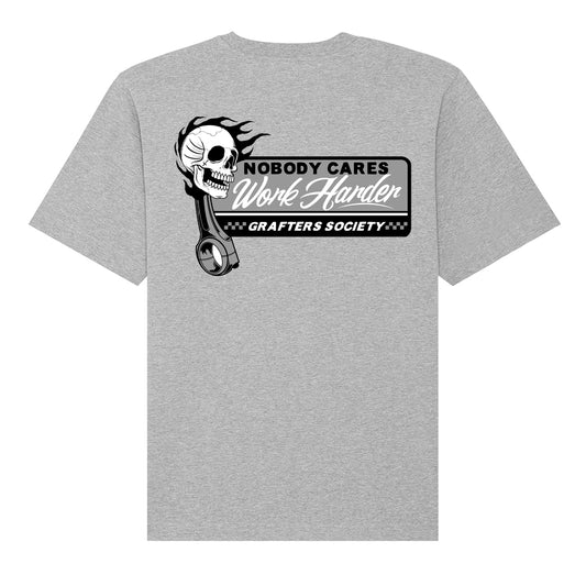 Nobody Cares  - Grey Tee