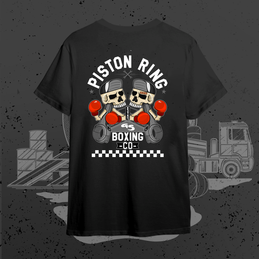 Piston Rings Full Colour - BlackTee