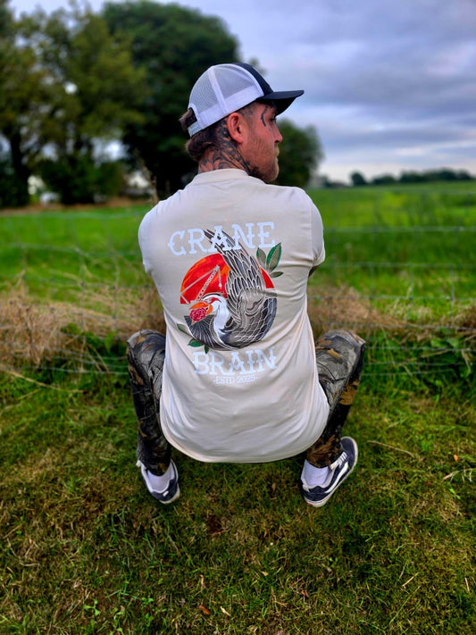 Cranebrain Heavyweight Tee - Raw