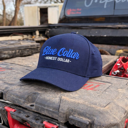 Blue Collar Honest Dollar Snapback - Navy